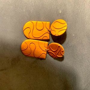 Clay earrings